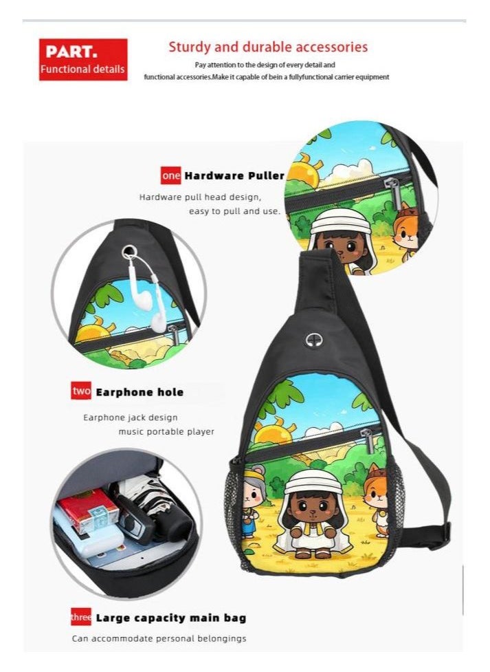 Universal cartoon new three-piece schoolbag - 1076