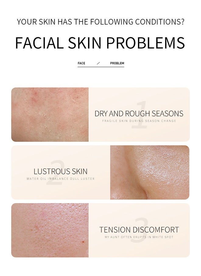 Organic Rice Facial Skin Toner, Hydrating and Soothing Care Toner, Natural Fermentation Ceramide Complex, Sensitive Skin Safe (120ml)