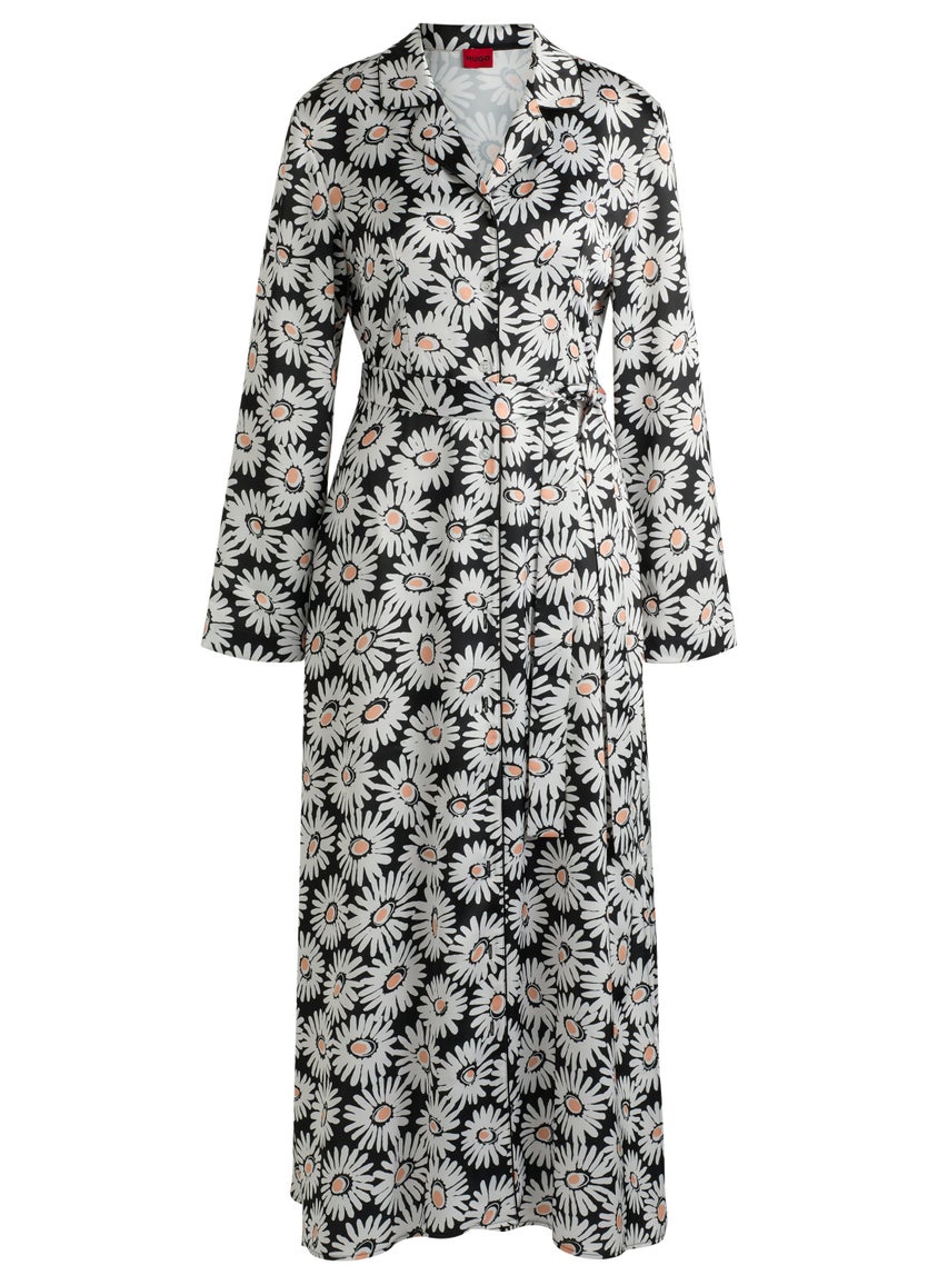 Floral Print Midi Dress