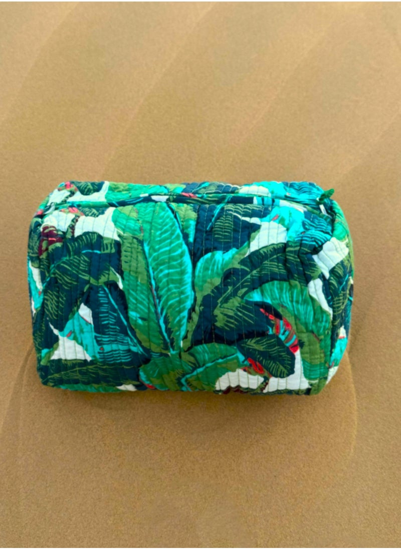 TohfaLuxe Nira Handmade Block Printed Pouch