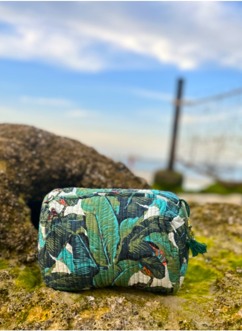 TohfaLuxe Nira Handmade Block Printed Pouch