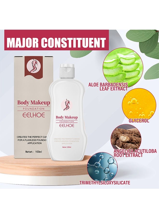 Body Makeup Foundation-Coverage Perfector Tatoo Concealer Waterproof Covering Body Tattoo Scars 100ml