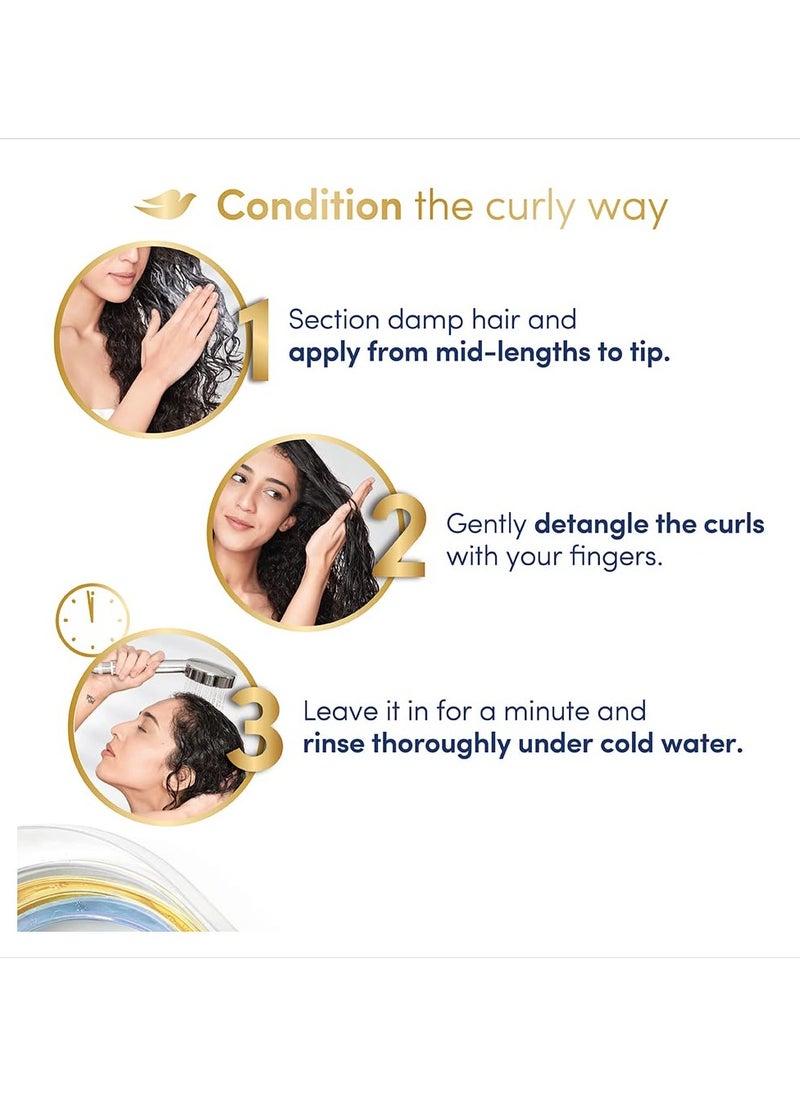Beautiful Curls Detangling Floral Conditioner 380 Millilitre, For Curly Hair