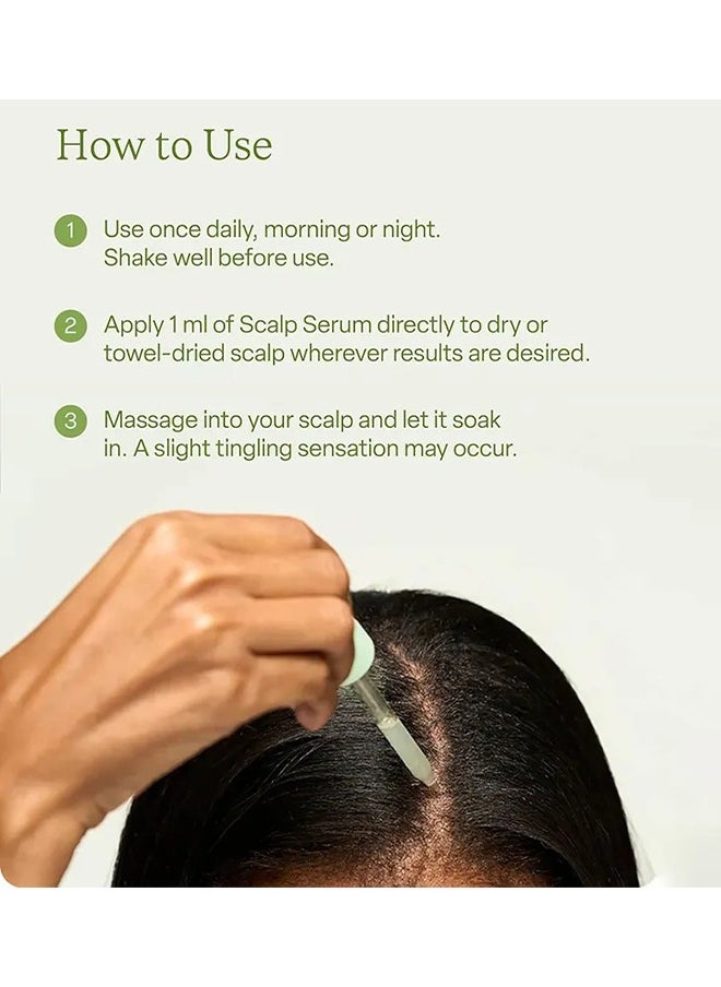 Scalp Serum Revitalize and detoxify - Improves Appearance of Thin Hair, Nourishes Hair Follicles, Detoxifies Product Build Up for Man and Women, Promotes Healthy Scalp and Fuller