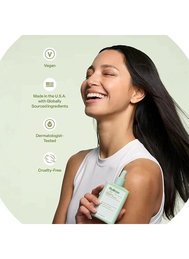 Scalp Serum Revitalize and detoxify - Improves Appearance of Thin Hair, Nourishes Hair Follicles, Detoxifies Product Build Up for Man and Women, Promotes Healthy Scalp and Fuller