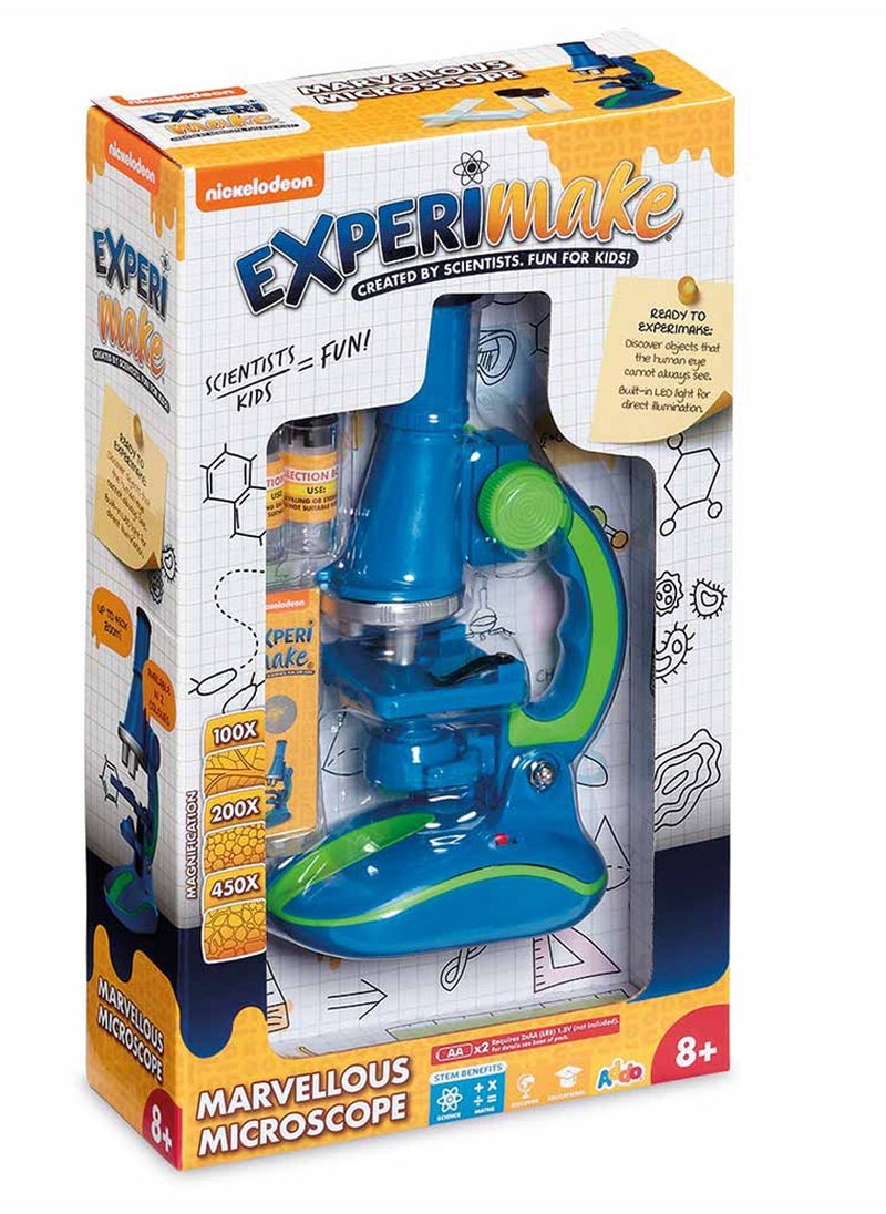 Addo Experimake Marvellous Microscope V2 Battery Operated | STEM Toys | Science Toys | Educational & Learning Toy | Gift for Kids and Science Lover
