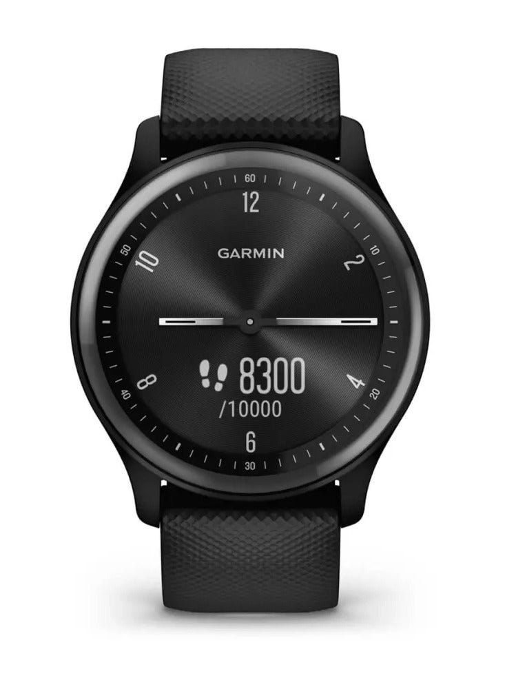 Vívomove Sport - 40mm - Black Case and Silicone Band with Slate Accents