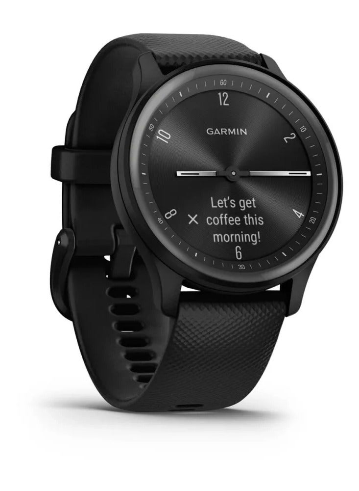 Vívomove Sport - 40mm - Black Case and Silicone Band with Slate Accents