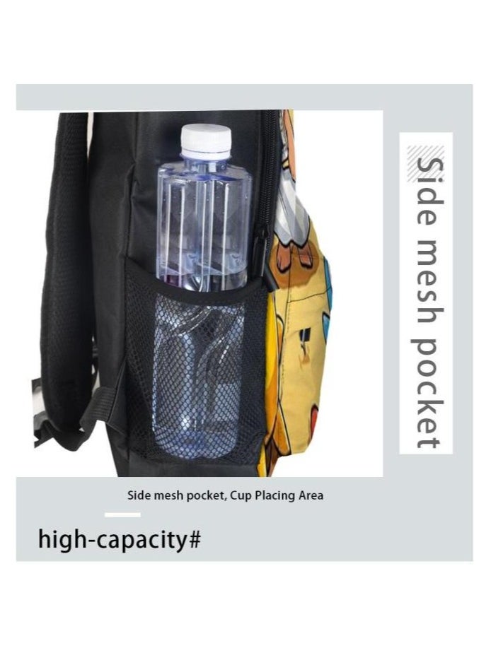 Universal cartoon new three-piece schoolbag - 1049