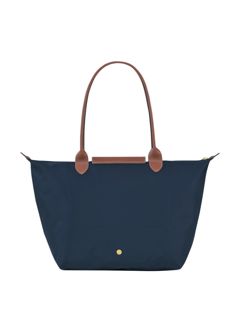 women's large tote bag, handbag, shoulder bag, navy blue classic style Topic