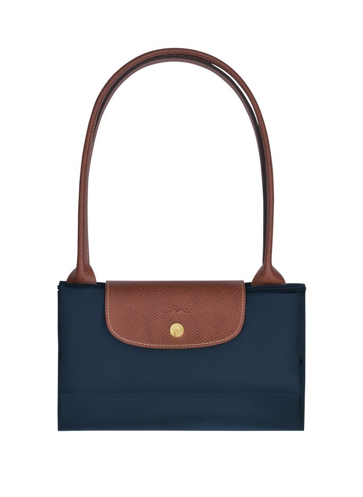 women's large tote bag, handbag, shoulder bag, navy blue classic style Topic