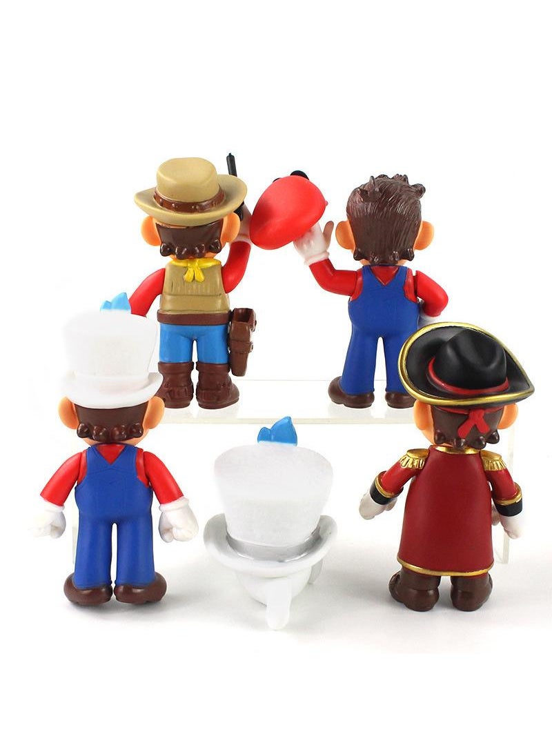 5-Piece Super Mario Action Figure Set