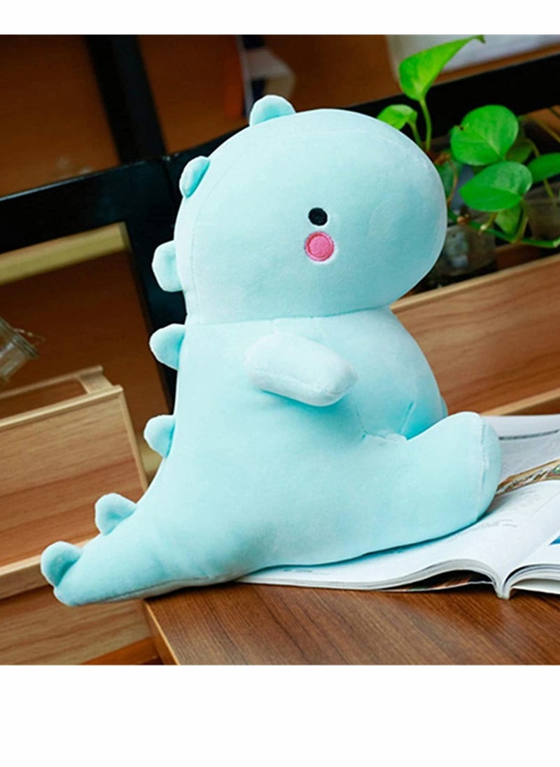 Plush Toys, Cute Dinosaur Plush Toys, Fat Dinosaur Stuffed Animals Toys Dolls, Soft Plush Stuffed Animal Dino Plushie, Birthday Gifts for Kids Girls Boys Blue 12 inch