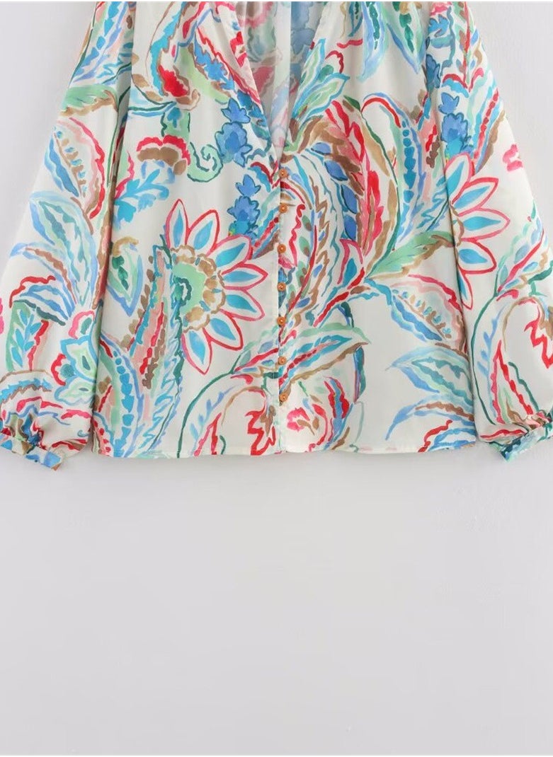 New Top Long Fashion Loose Casual Shirt