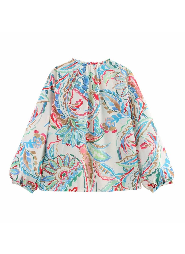 New Top Long Fashion Loose Casual Shirt