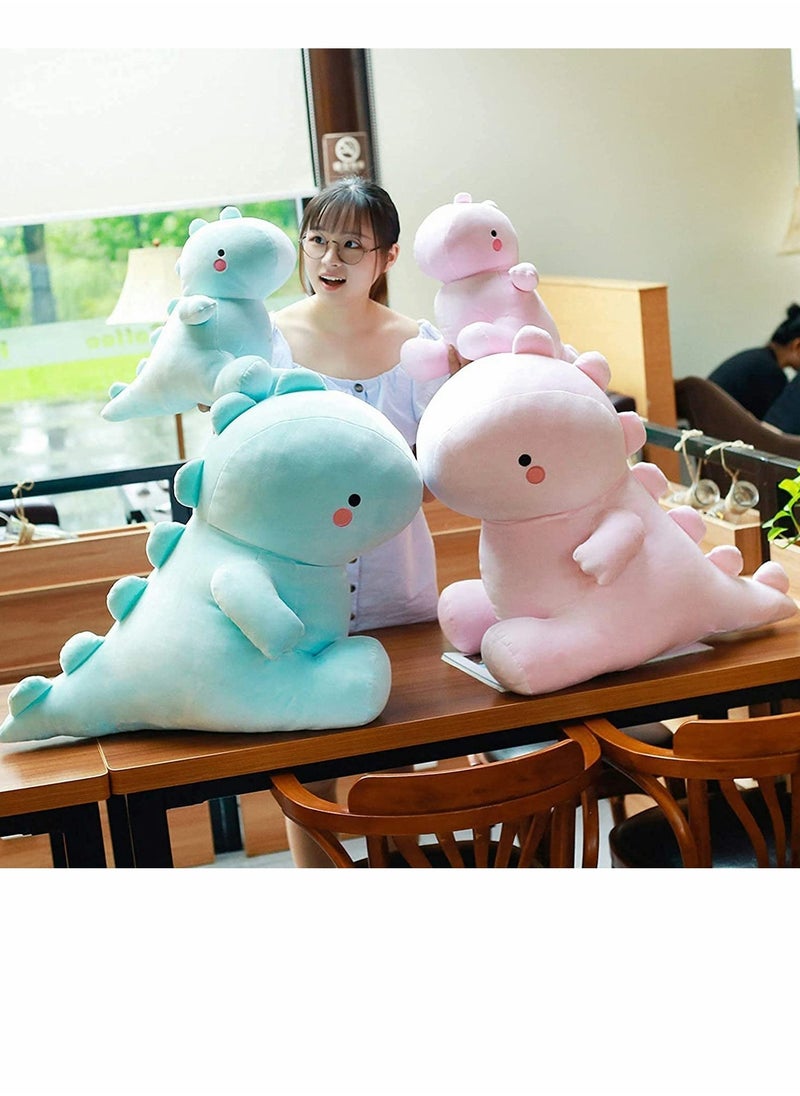 Plush Toys,  Dinosaur Plush Toys, Fat Dinosaur Stuffed Animals Toys Dolls, Soft Plush Stuffed Animal Dino Plushie, Birthday Gifts for Kids Girls Boys Blue 12 inch