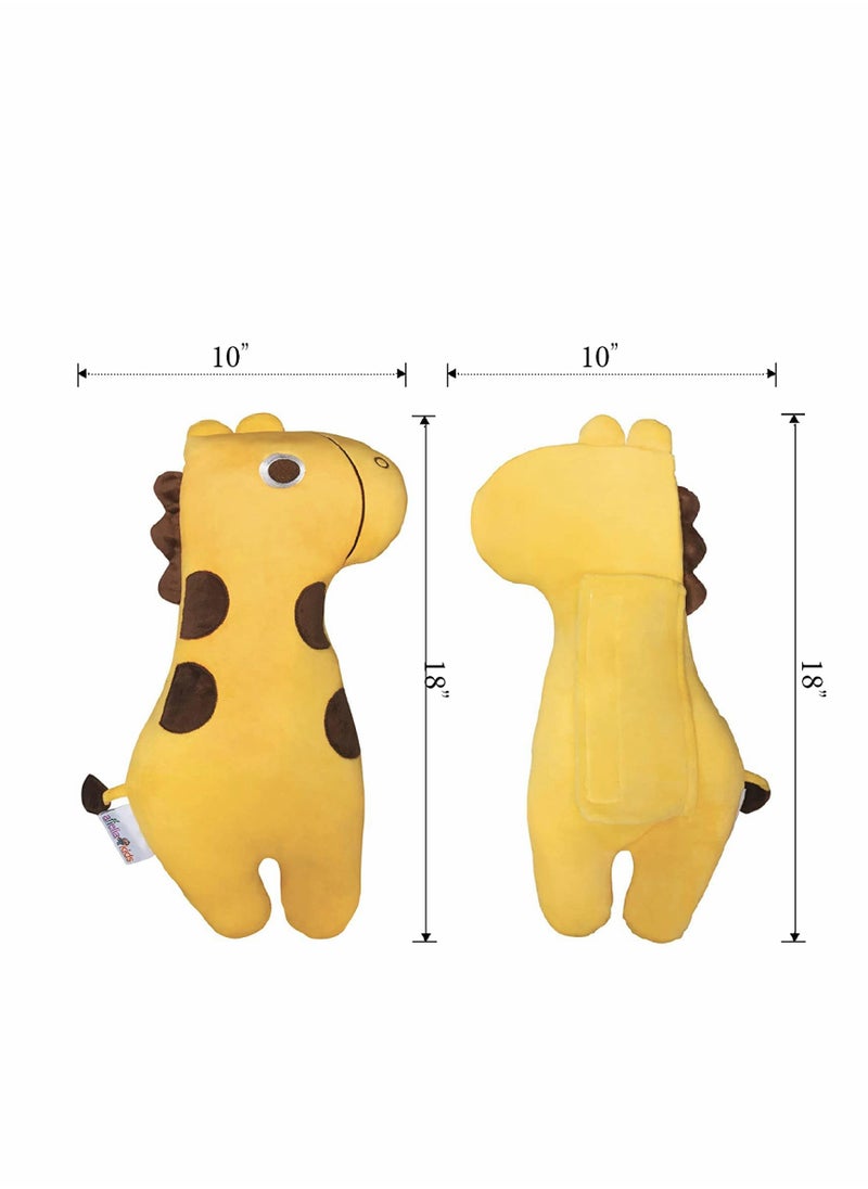 Seatbelt Pillow for Kids, Car Pillow Seat Belt Cushion Kids Seatbelt Pillow, Seat Belt Covers Child Car Seat Head Rest Support Shoulder Pad, Plush Soft Seat Strap Car Pillows Adjuster Holder