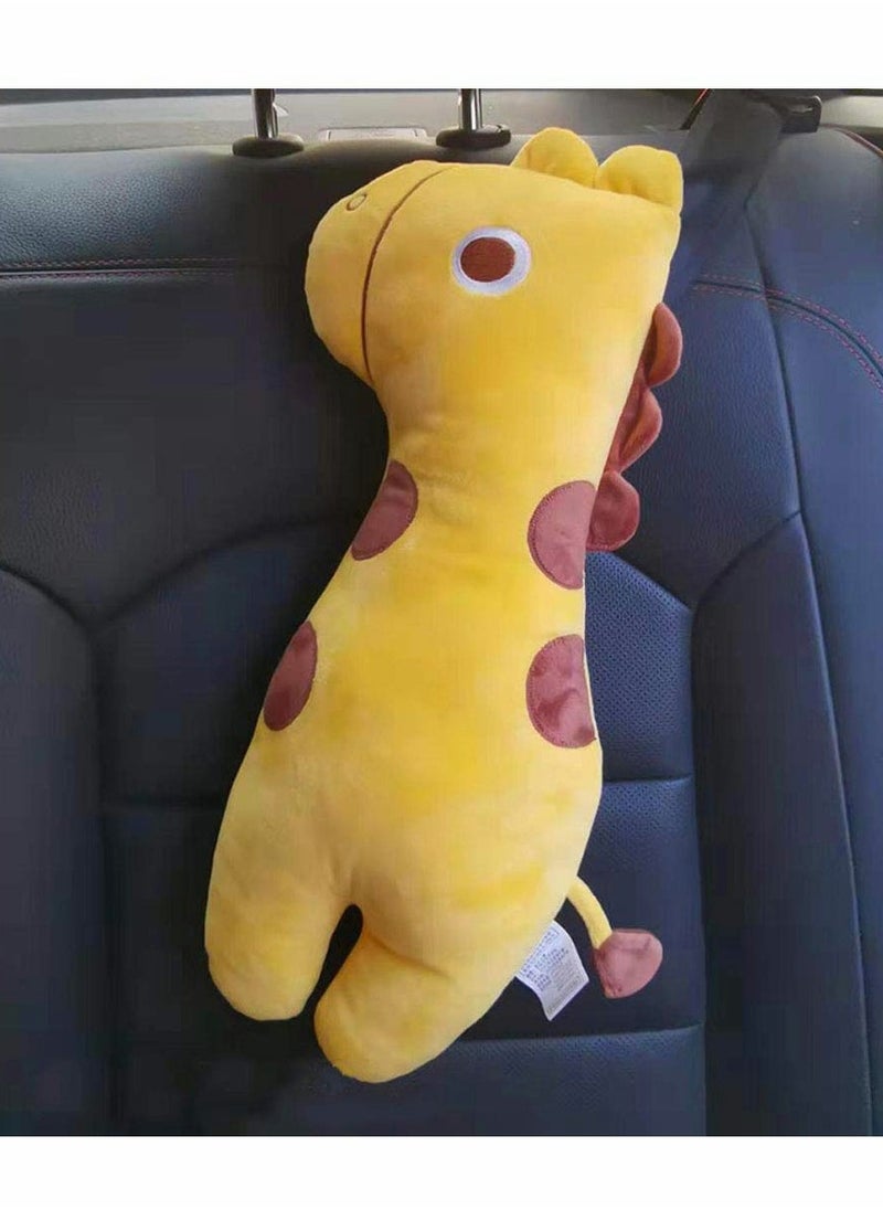 Seatbelt Pillow for Kids, Car Pillow Seat Belt Cushion Kids Seatbelt Pillow, Seat Belt Covers Child Car Seat Head Rest Support Shoulder Pad, Plush Soft Seat Strap Car Pillows Adjuster Holder