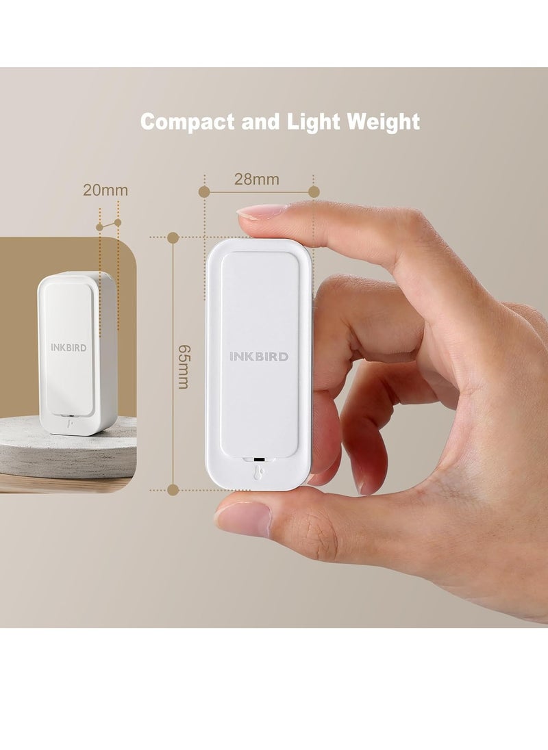 INKBIRD ITH-11-B Bluetooth Thermo-hygrometer, Bluetooth 5.0 Temperature and Humidity Monitor