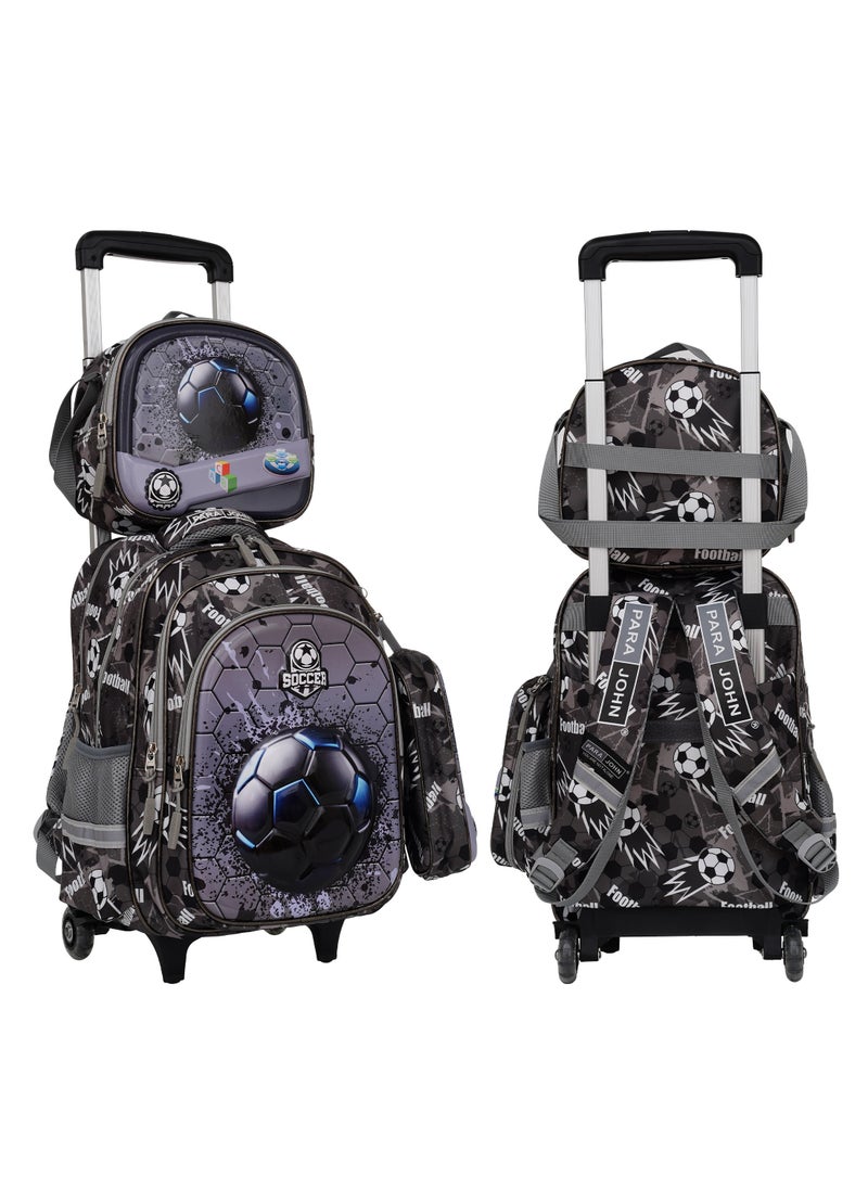 Parajohn KidyGo Character School Bag- GREY