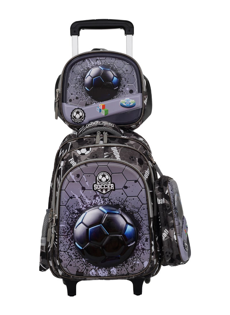 Parajohn KidyGo Character School Bag- GREY