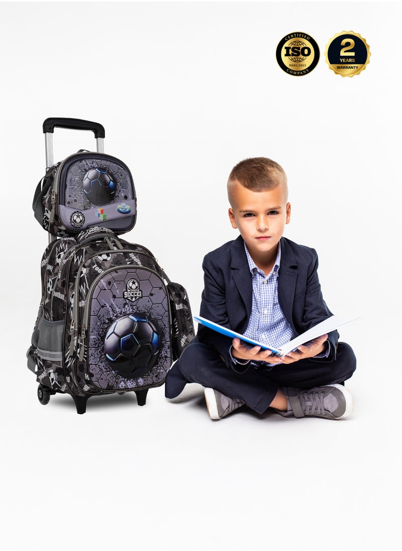 Parajohn KidyGo Character School Bag- GREY