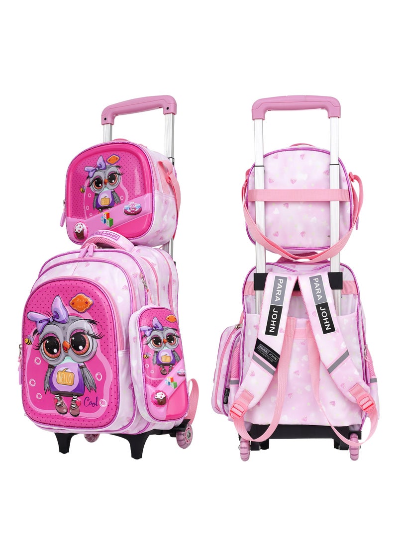Parajohn  KiddyGo Character School Bag- Pink