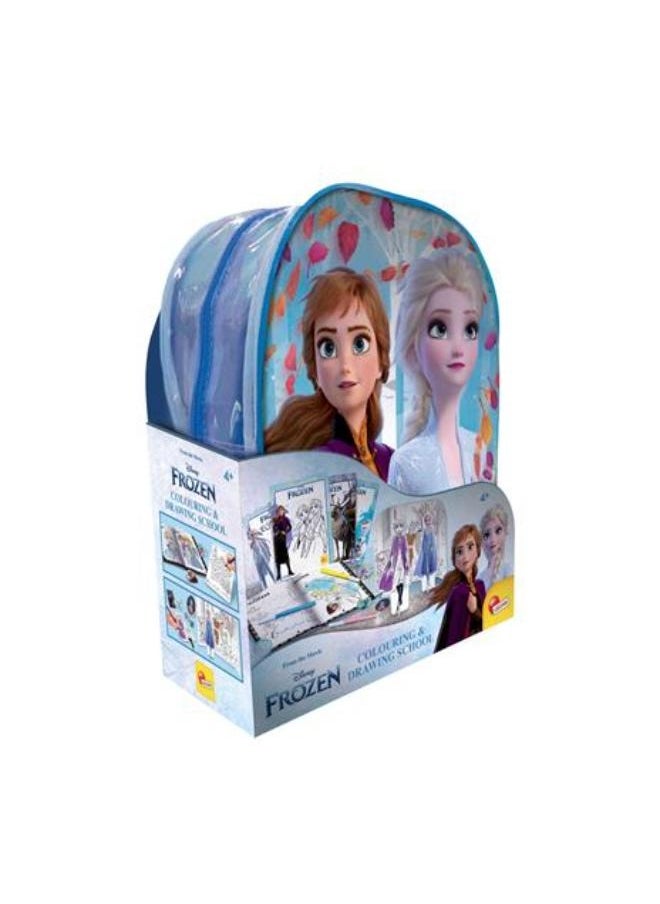 Disney Frozen Backpack With Coloring And Drawing Kit
