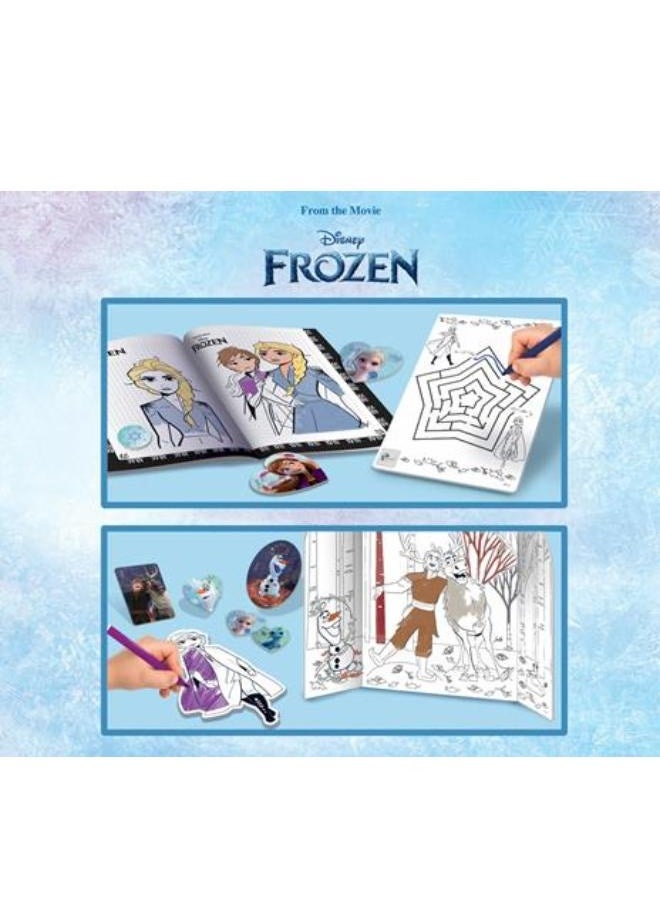 Disney Frozen Backpack With Coloring And Drawing Kit