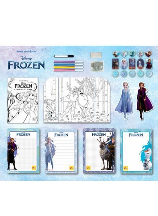 Disney Frozen Backpack With Coloring And Drawing Kit