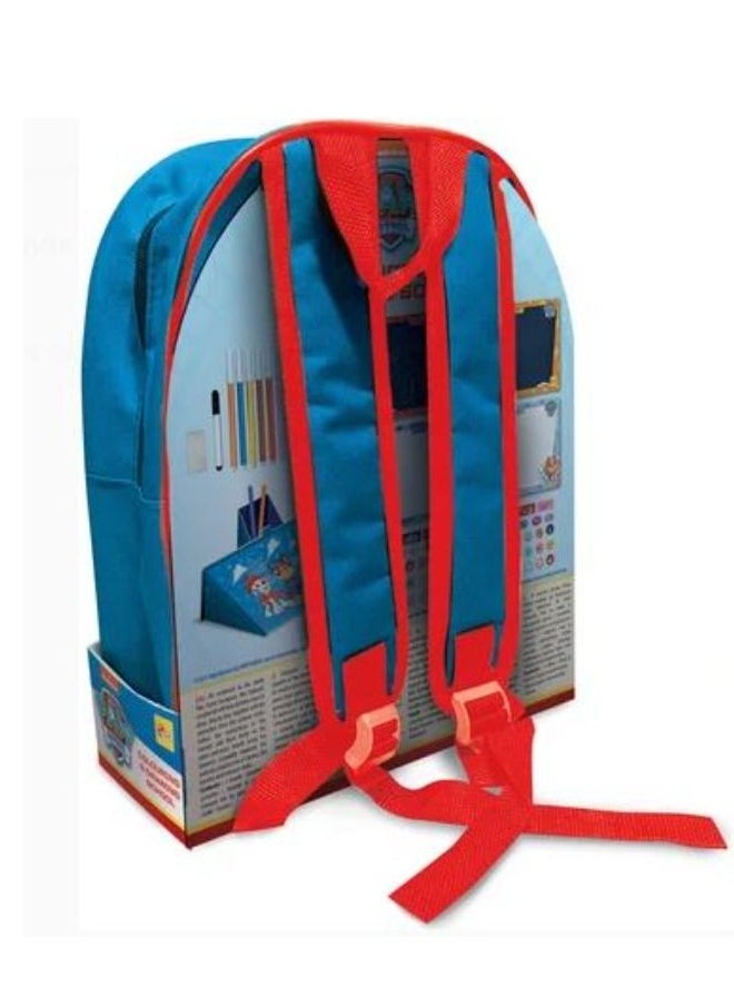 Paw Patrol Backpack With Coloring And Drawing Kit