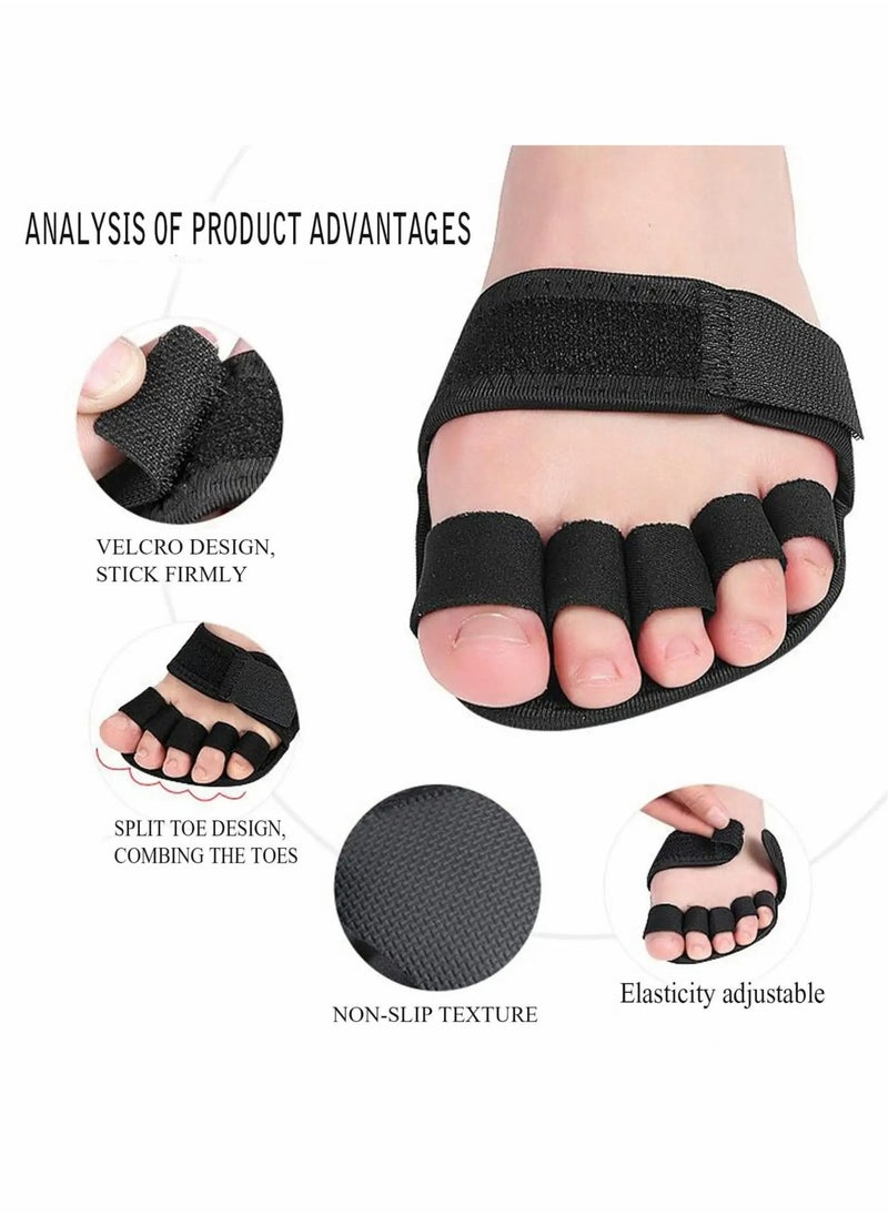 Toes Corrector, Toe Straightener 5 Holes for Crooked Toes Relieving Foot Pain