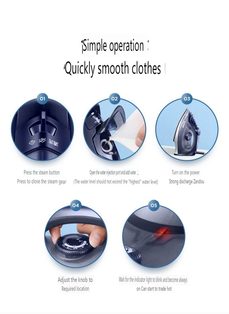 Supor electric iron, household small steam ironing machine, iron bucket, clothes tailor shop special