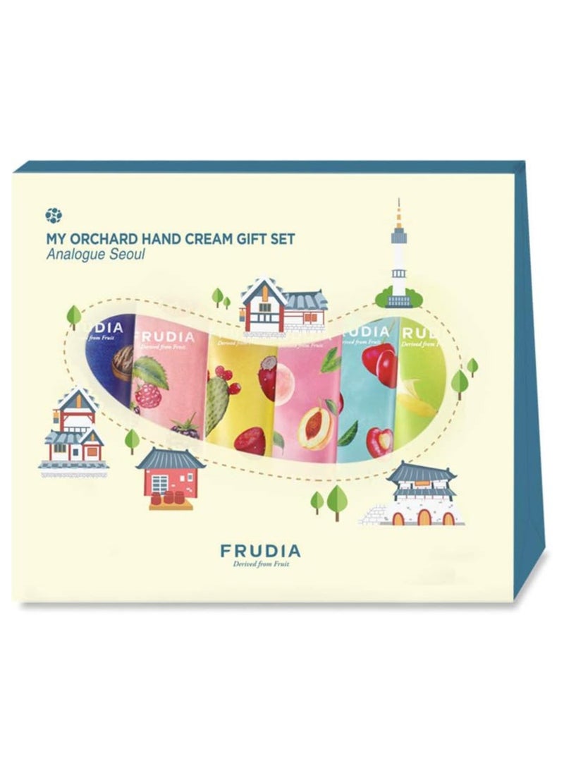 FRUDIA My Orchard Hand Cream Gift Set Analogue Seoul, 30g*6