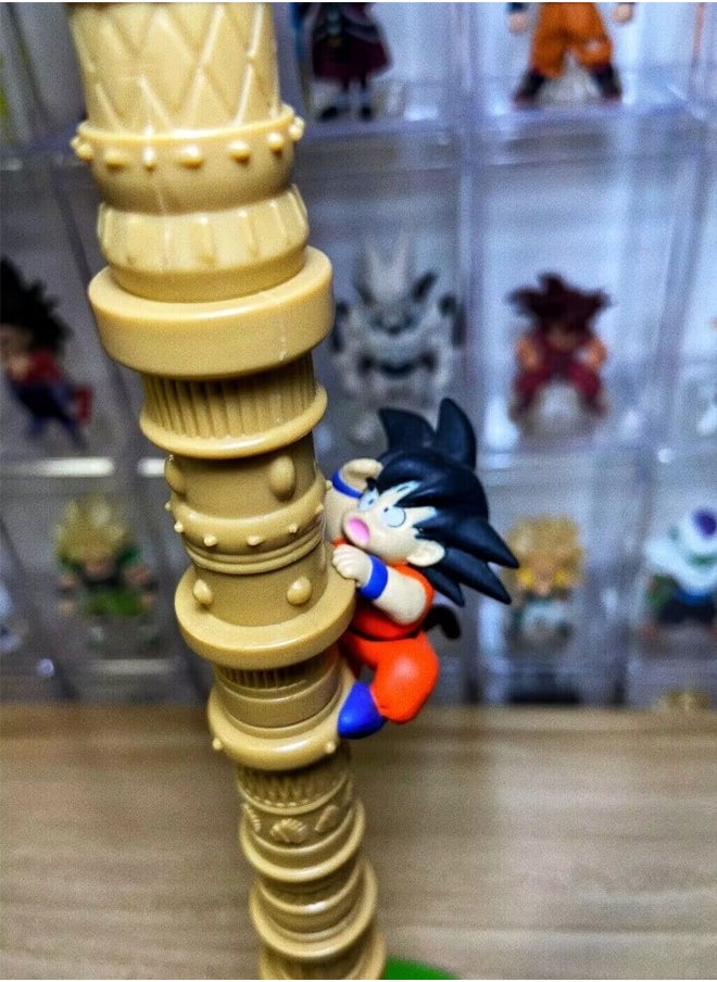 Dragon Ball  Kid Goku Karin Tower Action Figure Decorative Resin Sculpture Home Decor Statue, Art Figurine Home Ornament Decoration for Office, Living Room, Bedroom, Book Shelf, TV Cabinet, Desktop
