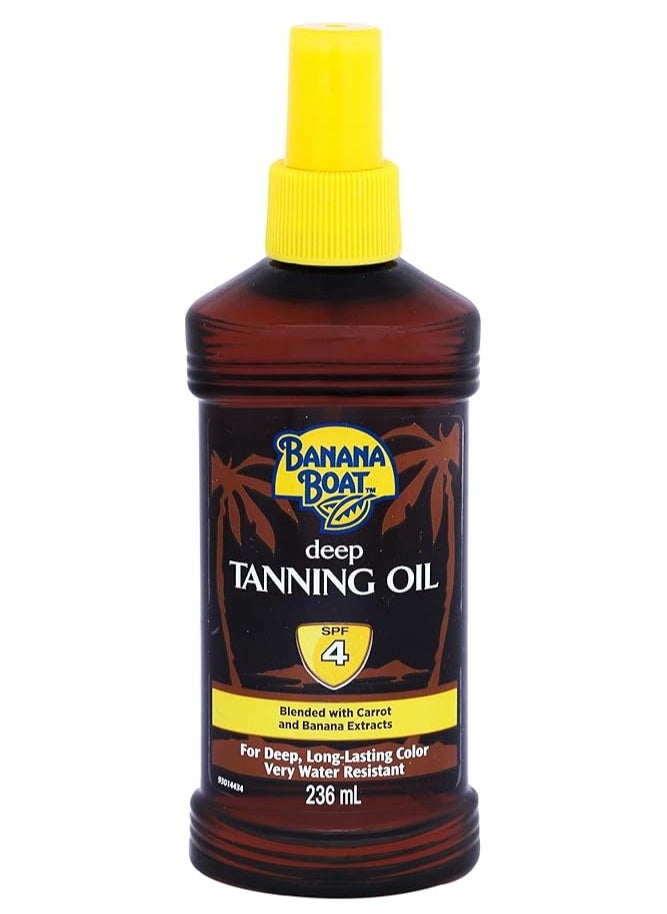 Deep Tanning Oil SPF4  236ml