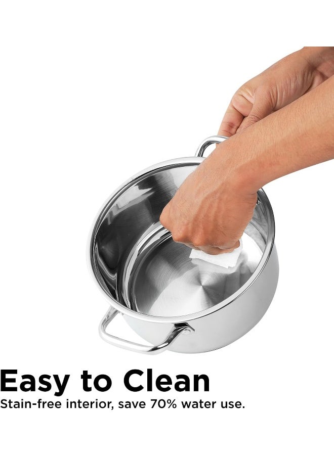 Mainz Stainless Steel Cookware set of 4