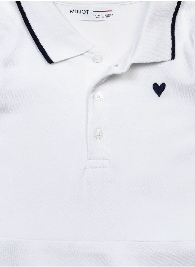 Teen Girls Sleeveless Polo Dress