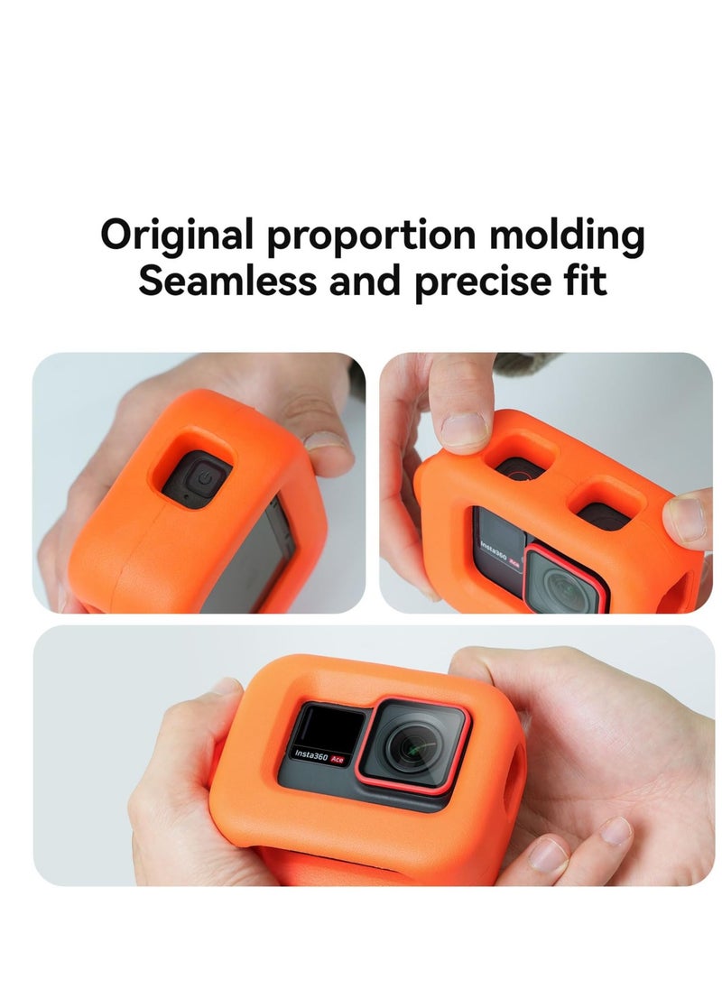 TELESIN Floating Case for Insta360 Ace/Ace pro | Snorkeling, Surfing Floaty Frame Compatible with Insta360 Ace/Ace Pro