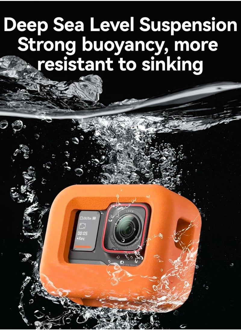 TELESIN Floating Case for Insta360 Ace/Ace pro | Snorkeling, Surfing Floaty Frame Compatible with Insta360 Ace/Ace Pro