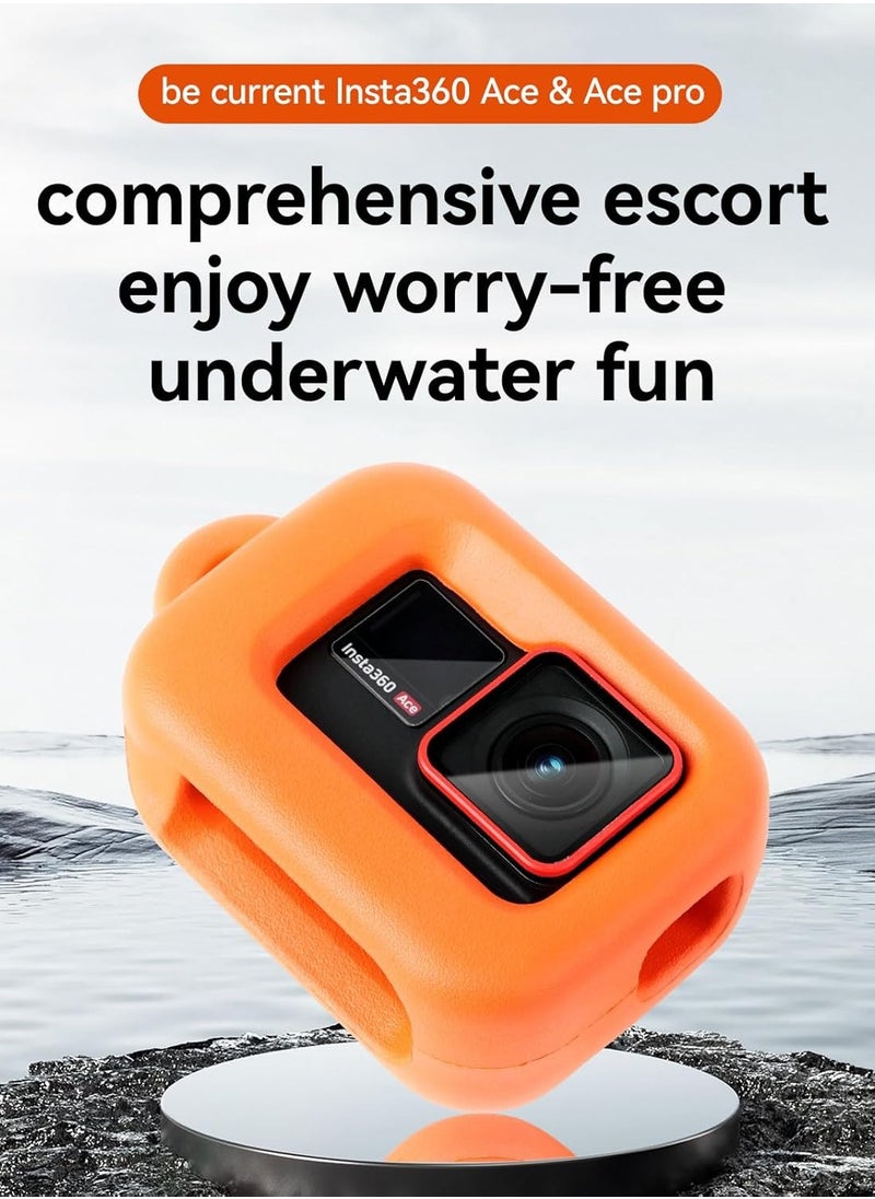 TELESIN Floating Case for Insta360 Ace/Ace pro | Snorkeling, Surfing Floaty Frame Compatible with Insta360 Ace/Ace Pro