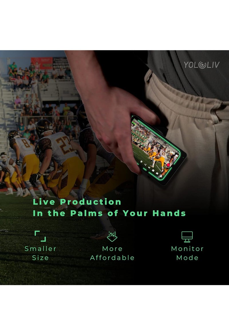 YoloLiv YoloBox Mini Portable All-in-One Smart Live Streaming Encoder and Monitor