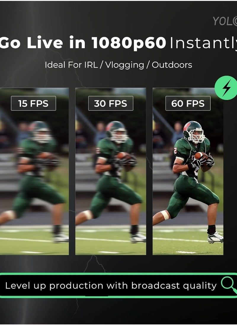 YoloLiv YoloBox Mini Portable All-in-One Smart Live Streaming Encoder and Monitor