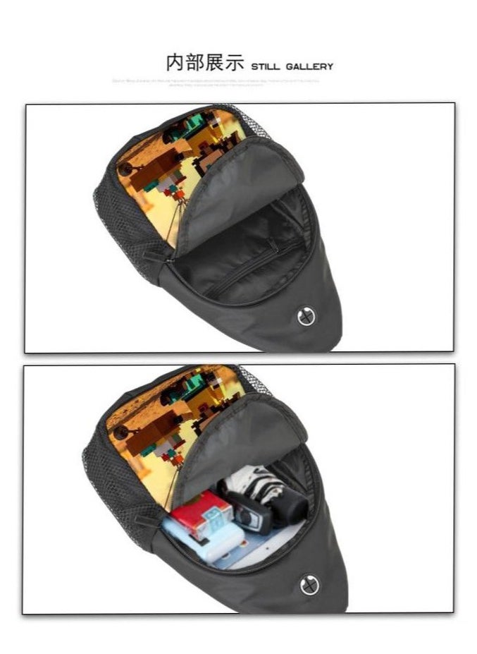 Universal cartoon new three-piece schoolbag - 1247