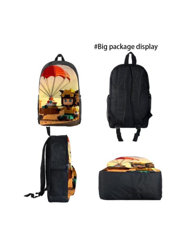 Universal cartoon new three-piece schoolbag - 1247