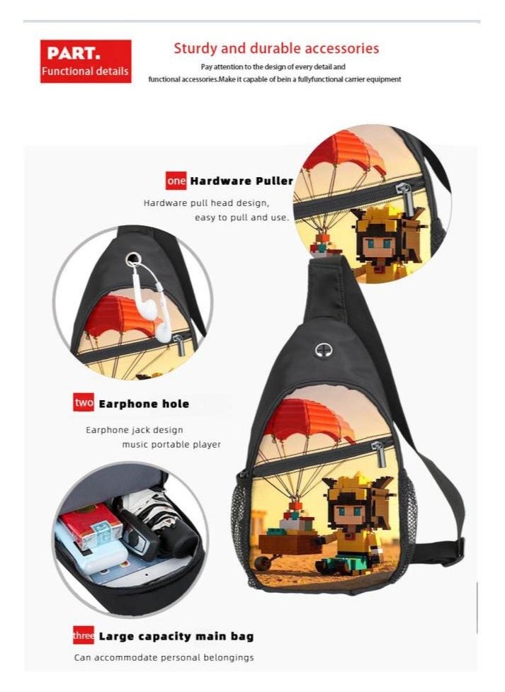 Universal cartoon new three-piece schoolbag - 1247
