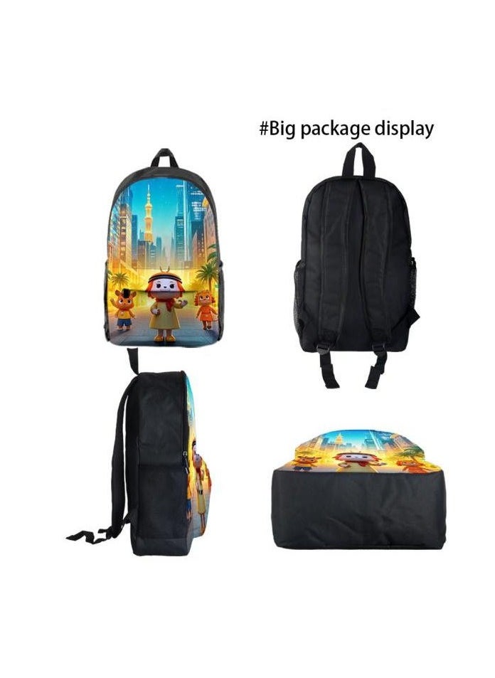 Universal cartoon new three-piece schoolbag - 11