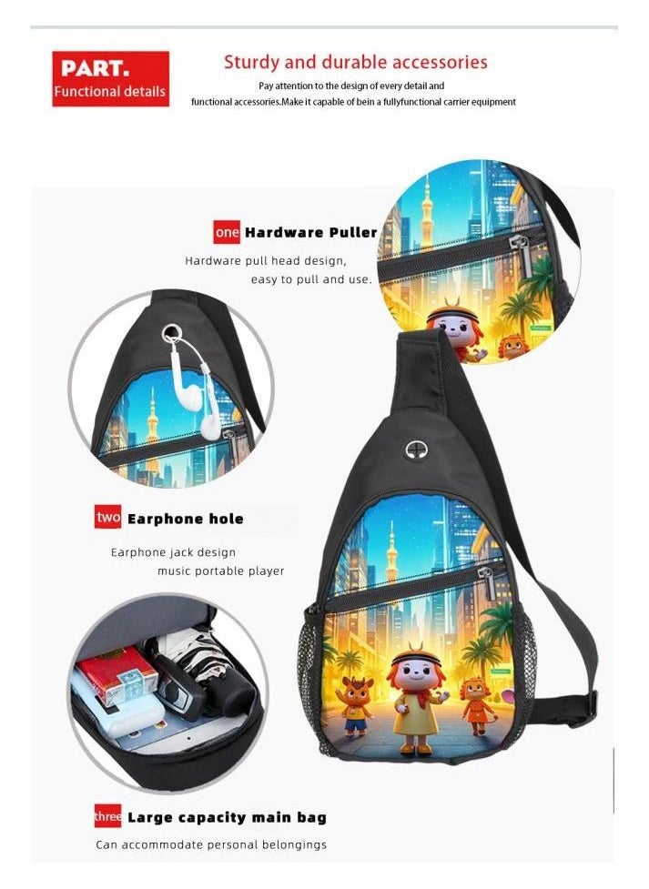 Universal cartoon new three-piece schoolbag - 11