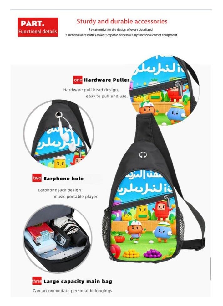 Universal cartoon new three-piece schoolbag - 1476