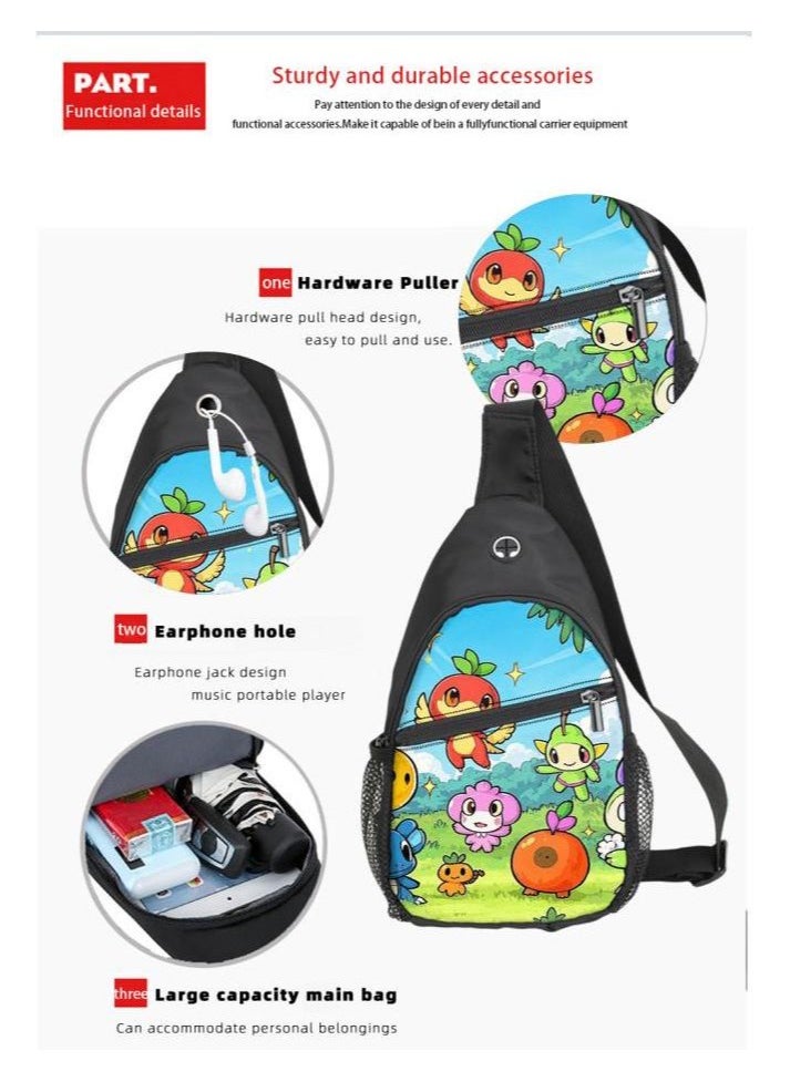 Universal cartoon new three-piece schoolbag - 1151
